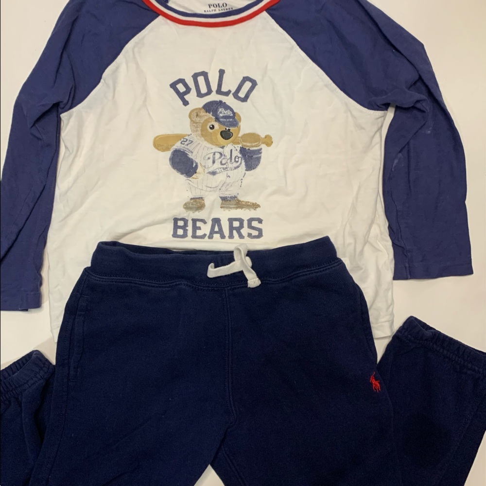 Ralph Lauren Polo Classic Bear Collection. 2 piece, Size 4T